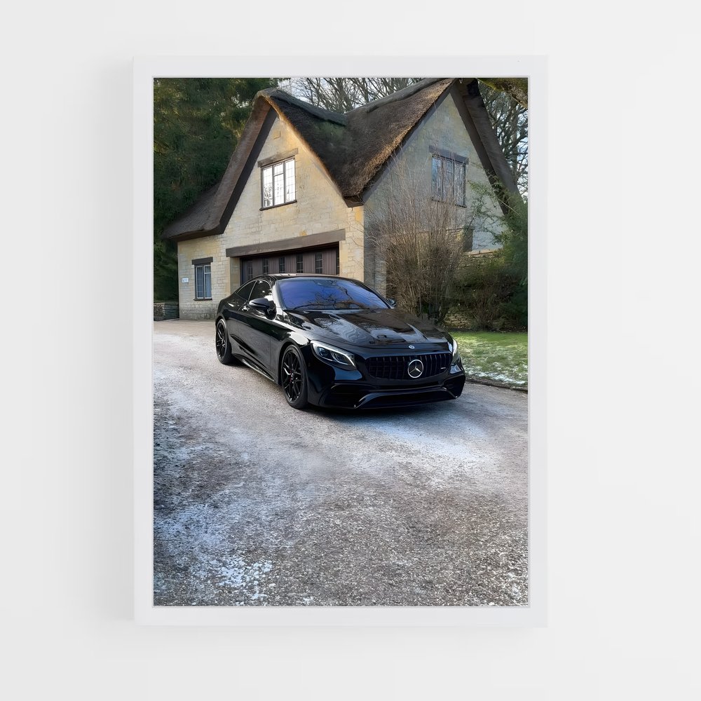 Poster raffiné S amg – affiche Mercedes (vue 3)